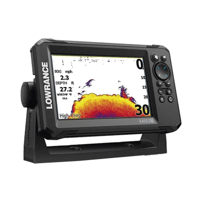 Eagle-7 ecosonda en pantalla horizontal IPS de 7 pulgadas  incluye transductor skimmer 50/200 kHz