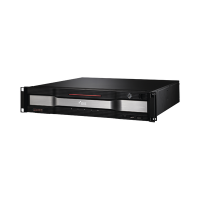 NVR 4K | 64 Canales | Almacenamiento Hasta 240TB | Entrada y Salida de Audio | Entrada y Salida de Alarma | Incluye 2 Discos Duros 2TB