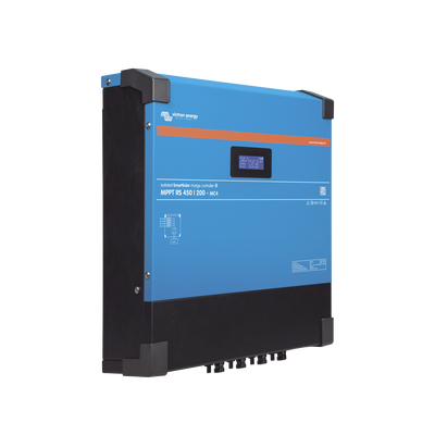 SmartSolar MPPT RS 450/100-MC4. Controlador Solar MPPT 100A Voltaje: 48 Vcc. Para uso con Inv. Cargadores Victron
