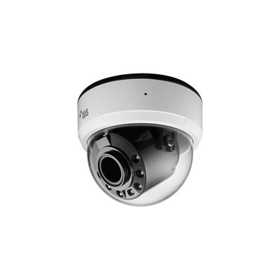 Cámara 2 megapíxeles (1080p) | Varifocal 2.8mm - 12mm | Audio bidireccional | Alarma I/O | PoE | IR 20m | ONVIF | Día / Noche ICR | MicroSD | CODEC INTELIGENTE