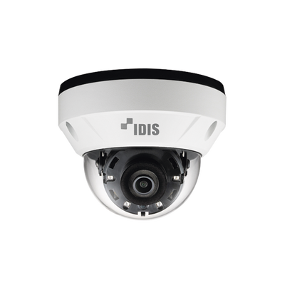 Camara IP Domo 2 Megapixel (1080p) | Lente Fijo | micro SD Hasta 256 GB | Audio de Dos Vías | Alarma Entrada y Salida | PoE | IR 30 m | ICR Dia y Noche | WDR Real | Antivandálica | IP67 Exterior