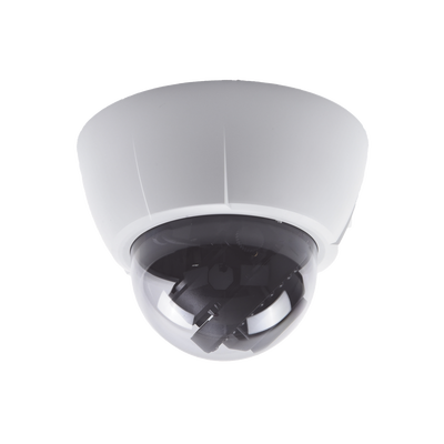 Cámara Domo IP 3 MP | Lente Varifical 3.3 - 10 mm | IR 20 m | PoE | Entrada y Salida de Alarma | Interior | Micro SD | Audio de Dos Vías