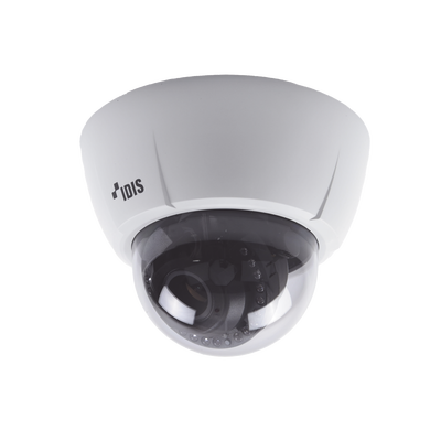Cámara Domo IP 3 MP | Lente Varifical 3.3 - 10 mm | IR 20 m | PoE | Entrada y Salida de Alarma | Interior | Micro SD | Audio de Dos Vías