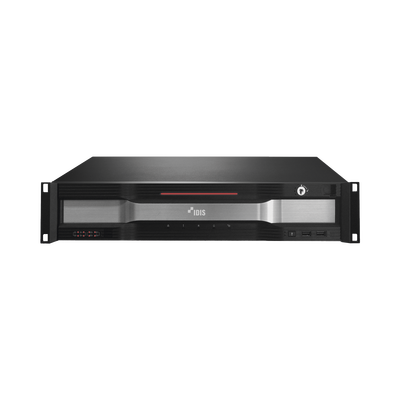 FAILOVER para NVR IDIS 4K UHD | 64CH H.265 | FailOver | Transmisión con 2 Puertos de Fibra Optica inter-construido |