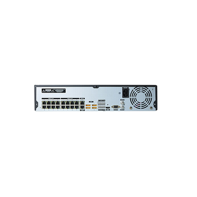 NVR 4K | 32 Canales | Switch POE De 16 Puertos | Incluye HDD 4TD | Expandible A 124TB | Soporta RAID 1