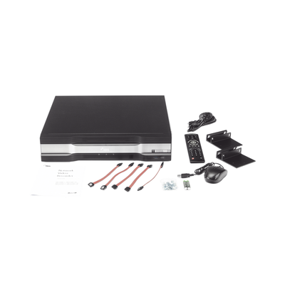 NVR 4K | 32 Canales | Switch POE De 16 Puertos | Incluye HDD 4TD | Expandible A 124TB | Soporta RAID 1