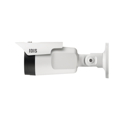Cámara Bala IP de 2 megapíxeles (1080p) | Audio bidireccional | Alarma I/O | PoE | IR Led 20m | IK10 | Lente Vari-focal 2.8mm - 12mm | Día / noche | MicroSD | INTELIGENTE CODEC | ICR