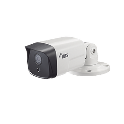 Camara Bala IP 5 Megapíxel | Lente Fijo 2.8MM | MicroSD Hasta 256GB | Audio de Dos Vías | Entrada y Salida Alarma | PoE | WDR | ICR Día/Noche | Exterior IK10/IP67 | IR 30 mts