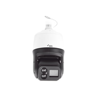 Cámara DOMO PTZ IP 2MP | 36X de Zoom | 350m IR | Estabilizador Digital de imagen DIS | WDR Real 120 dB | Exterior IP66 | IK10 | Alarma E/S | Audio de Dos Vias | High-PoE/24VCA | ICR
