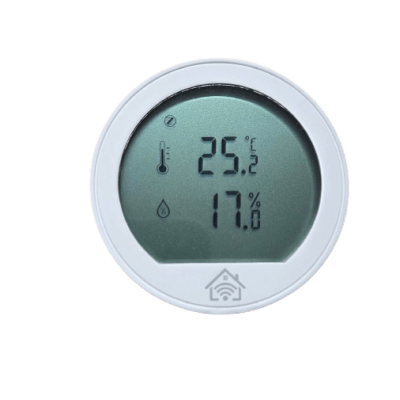 (ZigBee) Sensor de temperatura y humedad con pantalla de consulta inalambrico ZigBee