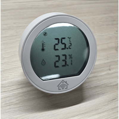 (ZigBee) Sensor de temperatura y humedad con pantalla de consulta inalambrico ZigBee