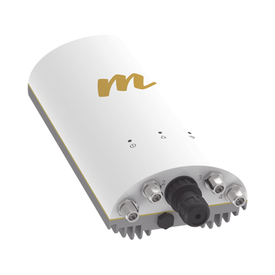 Punto de Acceso de 1.5 Gbps / MU-MIMO 4x4 / 4.9-6.4 GHz / 4 Conectores N-hembra / Hasta 100 clientes concurrentes / Incluye POE y cable de alimentación / Soporta monitoreo en la nube