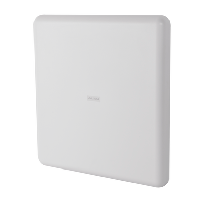 Punto de Acceso WiFi PTP y PTMP Doble Banda Simultanea Ideal Para Industria 4.0 Hasta 1.7 Km de Cobertura WiFi Antena Sectorial MIMO 8x8 Integrada de 100° de Apertura en 2.4 GHz MIMO 2x2 Conectorizado en 5 GHz.