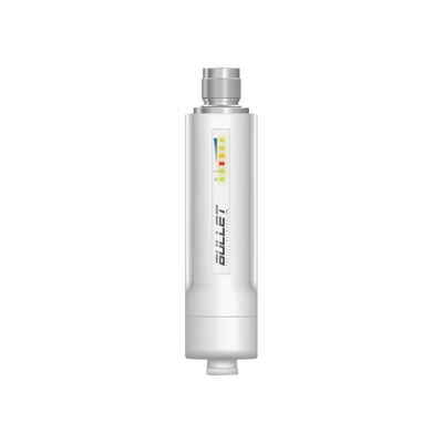 Radio airMAX Bullet-M2HP hasta 100 Mbps frecuencia de 2 GHz (2412 - 2472 GHz) No incluye adaptador PoE