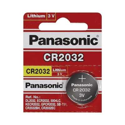 Batería de litio CR2032 de 3 V a 225 mAh (No recargable)