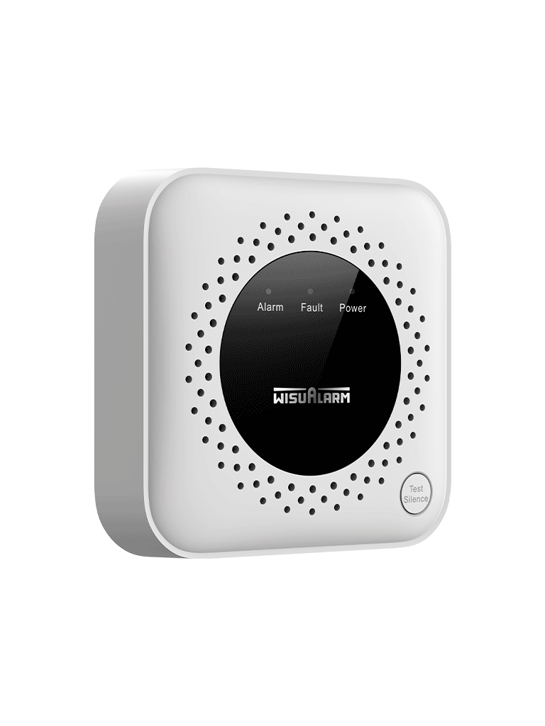 DAHUA WISUALARM DHI-HY-GB40A -Detector de gas propano (C3H8) autónomo sensor de gas catalítico salida de relevador salida de válvula detección de temperatura ambiente alarma de 70 dB LED indicadores certificación CE #LoNuevo #Wisualarm #WR