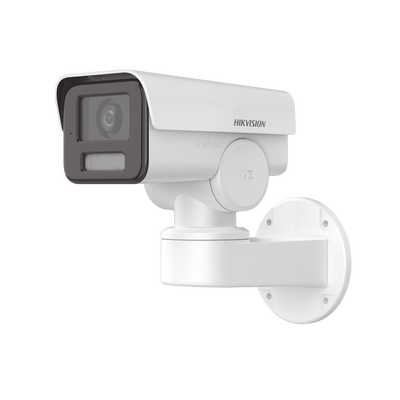 Bala IP PTZ 4 Megapixel / Lente Mot. 2.8 a 12 mm / Luz IR 50 mts / WDR 120 dB / PoE / IP66 / Microfono Integrado / Micro SD / Ultra Baja Iluminación