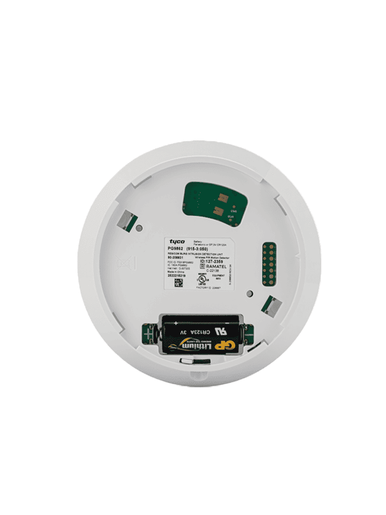 DSC PG9862 - Detector de Movimiento 360° interior con tecnología Power G para techo compatible con NEO  PRO  Qolsys e IoTega