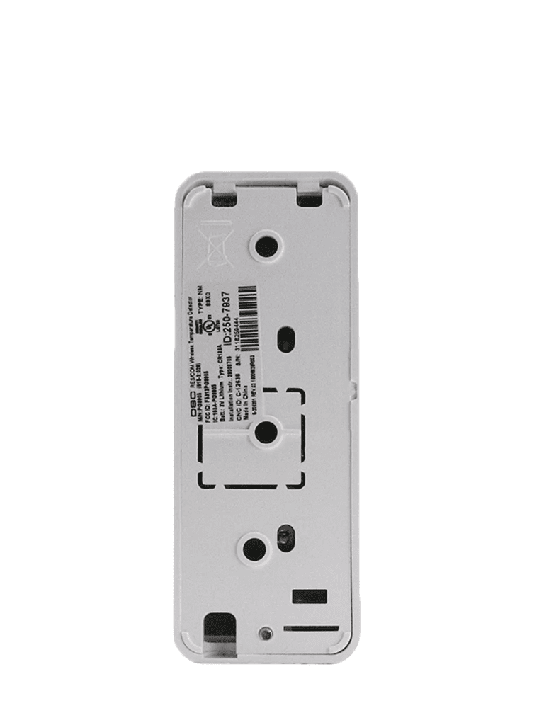 DSC PG9905 - Detector De Temperatura Inalámbrico con tecnología Power G compatible con NEO  PRO  Qolsys e IoTega