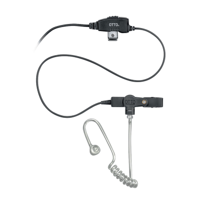 Kit de Micrófono-Audífono PLUS de 1 cable para Motorola DEP550 DGP8050 Elite Serie XPR3000/3500 Serie APX3000/8000 DP2400/2600