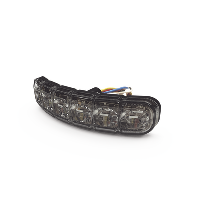 Luz perimetral 12 LED Ultra Brillantes Dual Color Ambar / Claro