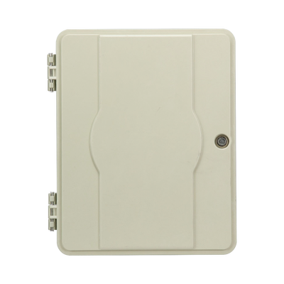 Gabinete Pasivo de Fibra Óptica Acepta Cuatro Placas FPONEAP12 IP55 Montaje en Poste o Pared
