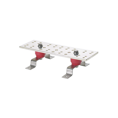Barra de Puesta a Tierra Principal para Telecomunicaciones (TMGB) de 1/4 in x 4 in x 12 in