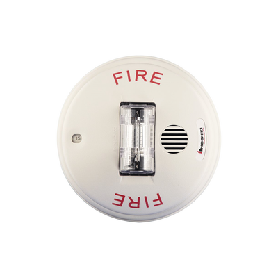 Sirena Estrobo 24 Vcd Instalación en Techo Multi Candela Color Blanco (0500-06110)