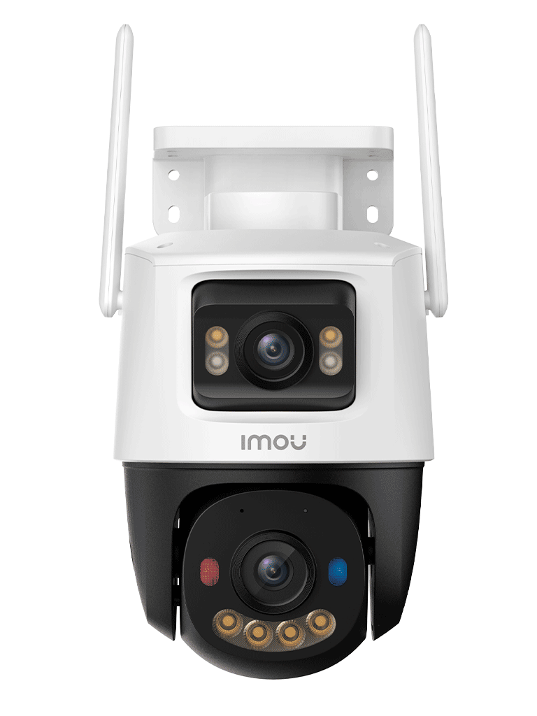 IMOU Cruiser Dual Pro 8MP (IPC-S7XFN-8U0WED-imou)- Cámara IP PT Dual Wifi 6 . 8MP Lente Fijo de 4 MP + y Lente PT 4 MP Audio Bidireccional