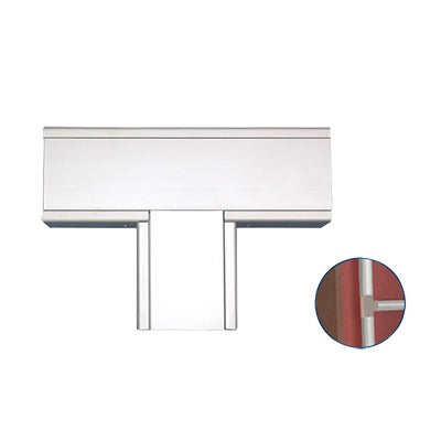 Accesorio en "T" de aluminio para canaleta INKA100 (8140-80001)