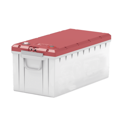 Batería LiFePO4 2.56 kWh 25.6V 100AH / Con BMS Integrado / Vida Útil de más de 3500 Ciclos / Conector RS485 y CAN