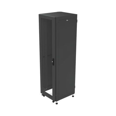 Gabinete para Telecomunicaciones Rack Estándar de 19" 42UR 600 mm Ancho x 600 mm Profundidad. Fabricado en Acero Se envía el Gabinete Armado.