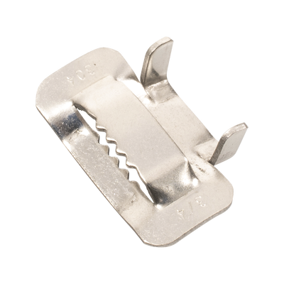 Hebilla de Acero Inoxidable T 3/4" 100 piezas