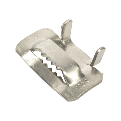 Hebilla de Acero Inoxidable T 5/8" 100 piezas