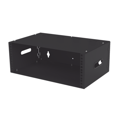 Gabinete para Montaje en Pared liviano 4 Unidades de rack Profundidad máxima de trabajo 250 mm Se envía el Gabinete Armado.