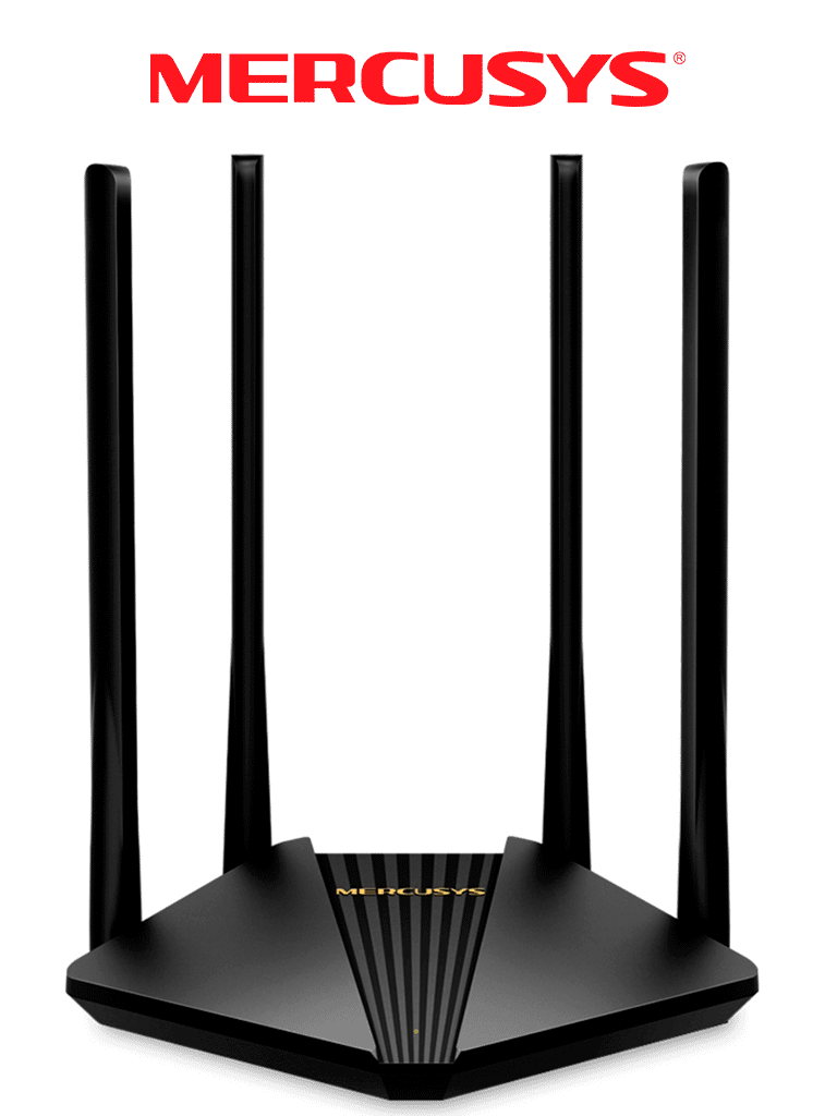 MERCUSYS MR30G - Router inalámbrico Gigabit AC1200 con doble banda 2.4 GHz y 5 GHz 2 puertos LAN Gigabit 1 puerto WAN Gigabit. Incluye tecnología MU-MIMO y Beamforming 4 antenas de 5 dBi compatible con EasyMesh y función de control parental.