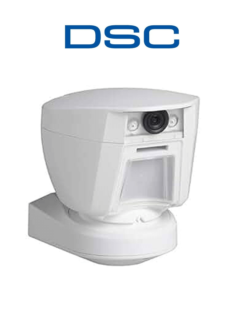 DSC PG9944 - Detector de movimiento con cámara de fotograma exterior Inalámbrico Power G compatible con NEO PRO  Qolsys e IoTega