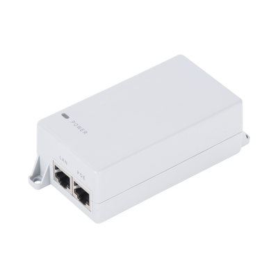 Inyector PoE Pasivo Gigabit de pared para C5x C5c de Mimosa Voltaje de salida 24Vcc.