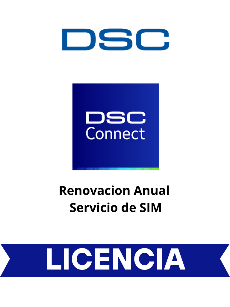 DSC Renovacion LE4050M - Renovacion Anual Servicio de SIM