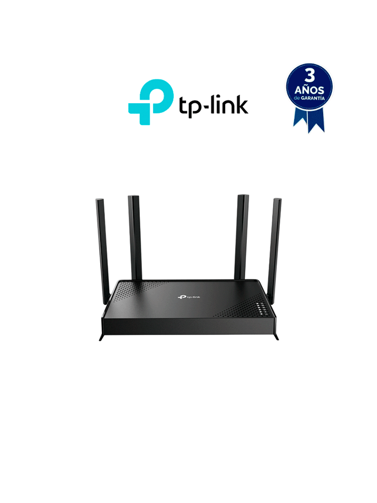 Archer BE220 BE3600 Dual-Band Router WiFi 7 de Doble Banda a 3.6 Gbps Puertos 1× puerto WAN de 1 Gbps + 4× puertos LAN de 1 Gbps 4× antenas externas junto con Beamforming Compatible con EasyMesh