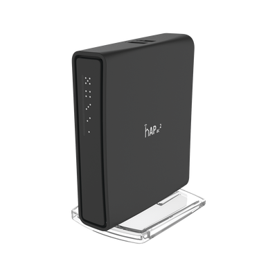 (hAP ac2) 5 Puertos Gigabit Ethernet 1 puerto USB Doble Banda 802.11 b/g/n/ac antena de 2.5 dBi hasta 500 mW de Potencia