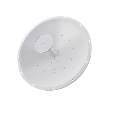 Antena Direccional RocketDish airMAX ideal para enlaces Punto a Punto (PtP) frecuencia 5 GHz (4.9 - 5.8 GHz) de 30 dBi