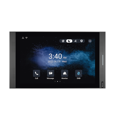 MONITOR COLOR BLANCO DE 10" IPS LCD / CERTIFICADO POR GOOGLE PLAY STORE / ANDROID 12 OS / WI-FI 6 / POE / SIP / ENTRADAS DE ALARMA / ADMINISTRACIÓN 100 EN LA NUBE