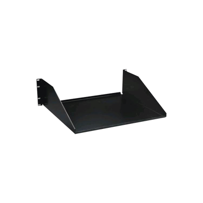 Charola Para Soportar Equipos en Racks  de 19in  Solida  3UR  Color Negro