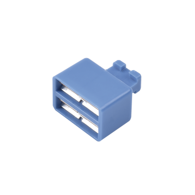 Clip de Puente Para Uso con Regletas S66 de Siemon de 1 par Color Azul