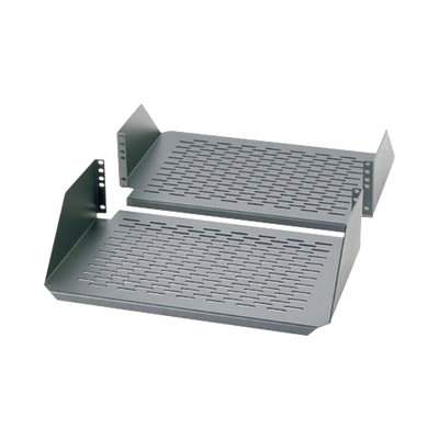 Charola Para Soportar Equipos en Rack de 19in  Ventilada  Frontal y Posterior  Capacidad de 136 Kg  3UR