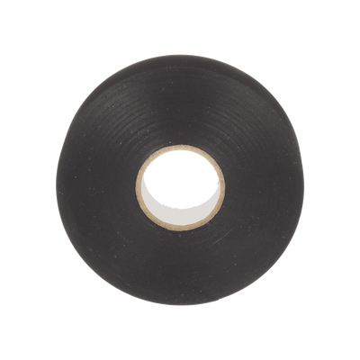Cinta Eléctrica STRONGHOLD para Aislar  de PVC  Uso Profesional en Construcción Eléctrica  Grosor 0.18mm (7 mil)  Ancho 19mm  y 20m Largo  Color Negro.