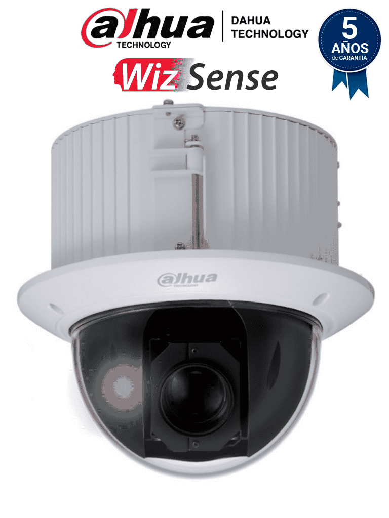 DAHUA SD52C232XA-HNR- Cámara IP PTZ de 2 Megapixeles/ Montaje en Plafon/ 32x zoom óptico/ Lente de 4.9 mm–156 mm/ WizSense/ AutoTracking/ Starlight / SMD Plus/ WDR Real/ IK10/ Poe/ Ranura para MicroSD
