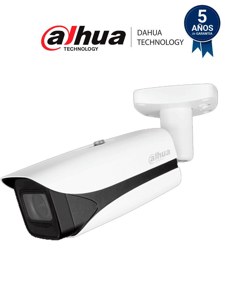 DAHUA DH-IPC-HFW5541E-ZE Camara IP Bullet de 5 MP/ WizMind/ Lente Motorizado de 2.7 mm–13.5/ H.265+/ IR de 50 Metros/ Ranura para MicroSD/ IP67 IK10/ Face Detection/ Protección Perimetral/ Conteo de Peronas/ePoE/ SMD 3.0/ AcuPick