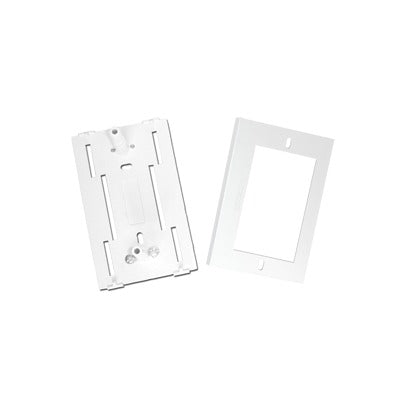 Soporte y tapa universal color blanco de PVC auto extinguible para canaleta TEK100 (5595-10001)